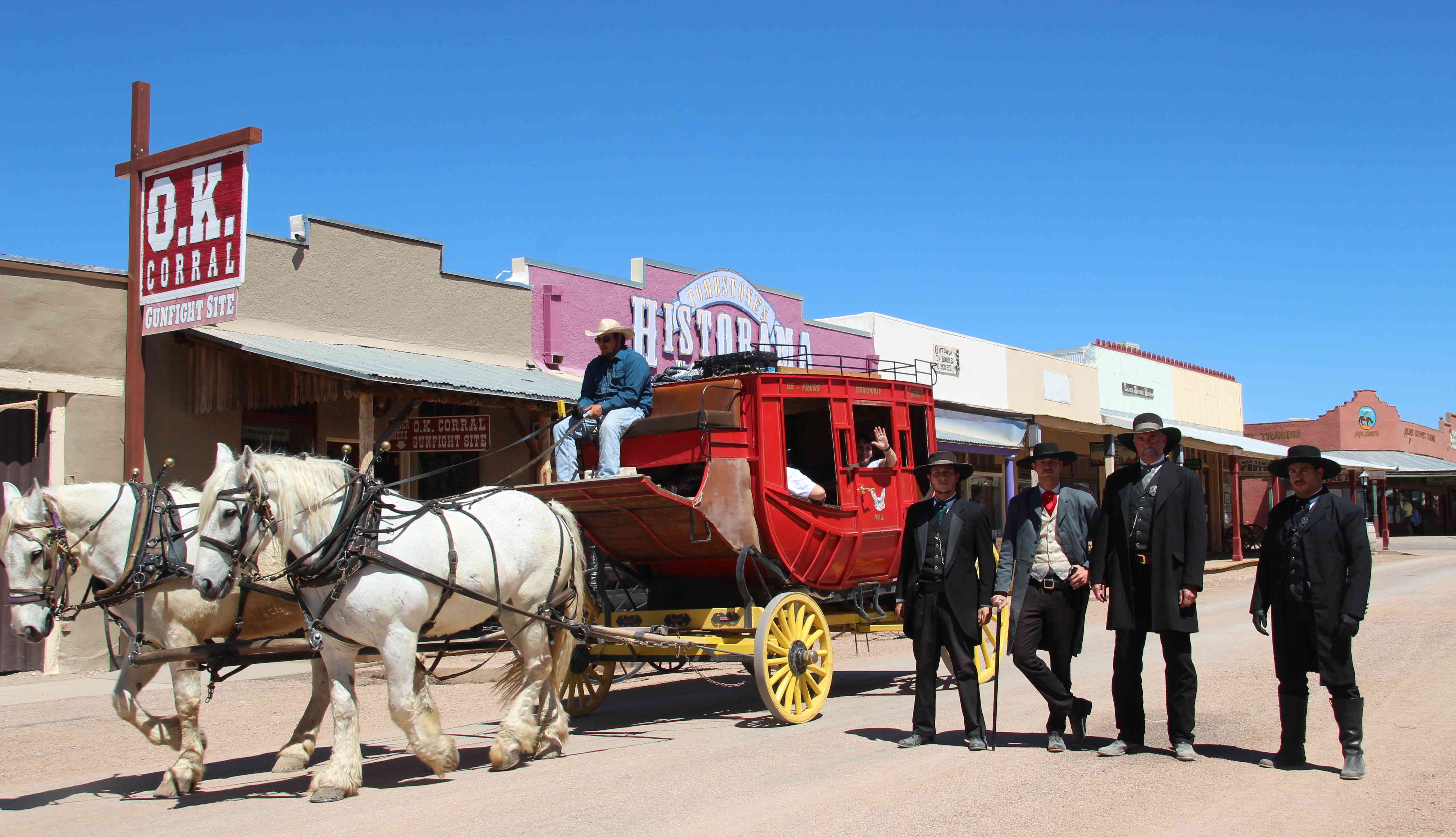 Stagecoach at the O.K. Corral